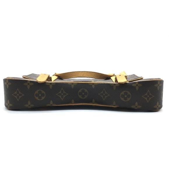 LOUIS VUITTON Authentic Brown Monogram Canvas Backpack main image 9